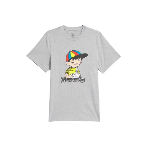 Adidas Originals FA WANT TO Tee T-Shirt Унисекс Серый