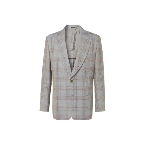 GIORGIO ARMANI Серый Мужской Деловой костюм