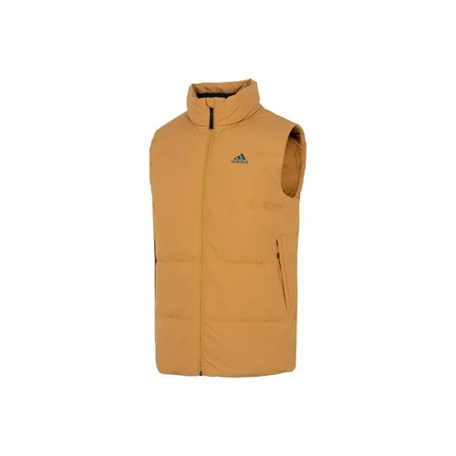Adidas Коричневый Мужской Пуховый жилет