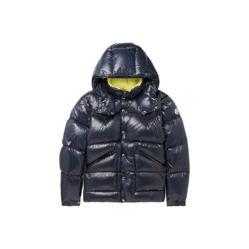 Moncler Морской Синий Мужской Пуховик