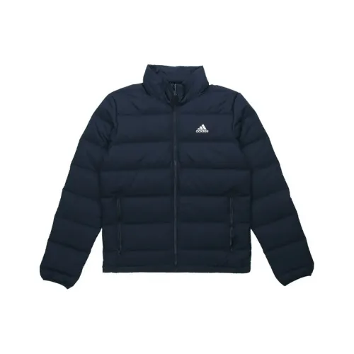 Adidas Helionic 3S JKT Пуховик Мужской Темно-синий