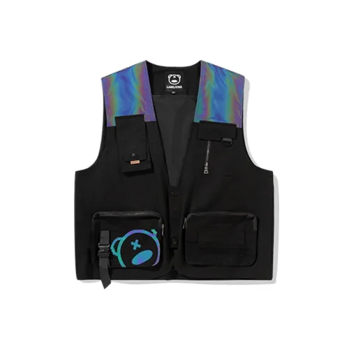 LAMLICKA Черные Унисекс Жилеты