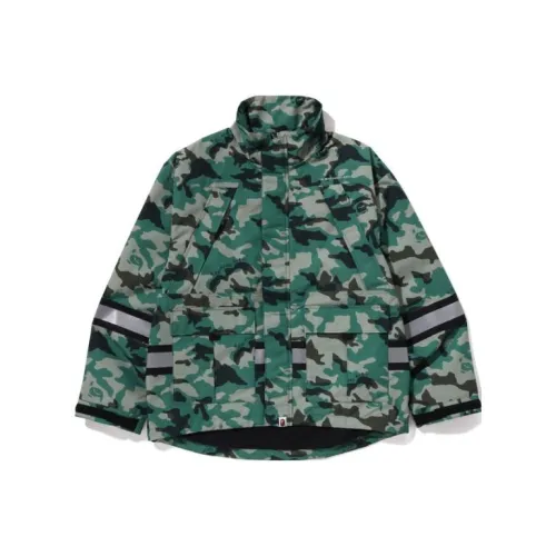 A BATHING APE Зеленый Мужской Куртки