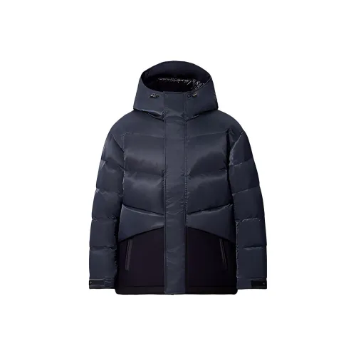 UNIQLO FW20 Пуховик Мужской Темно-синий