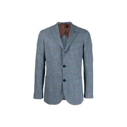 BARBA Light Blue Men's Business Suits BARBA Светло-голубые мужские деловые костюмы