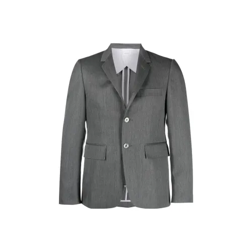 THOM BROWNE Серый Мужской Деловой костюм