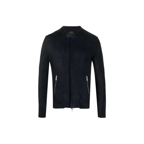 Giorgio Brato Blue Men's Jackets Джорджио Брато Синий Мужской Куртки