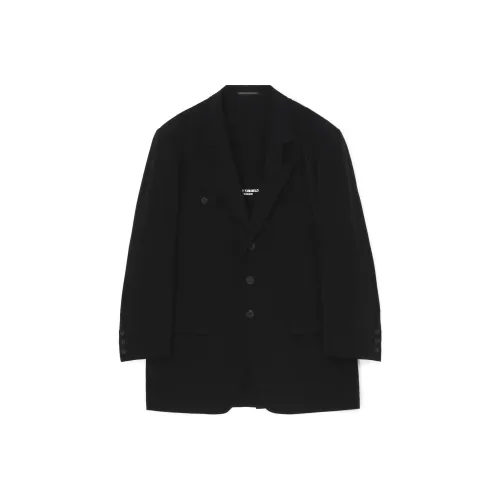 Yohji Yamamoto Бизнес-костюм мужской черный