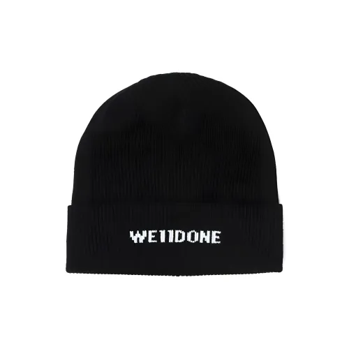 WE11DONE Район Полиэстер Шапки-бини Мужской Черный