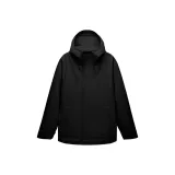 [Double Zipper Men's] Черный