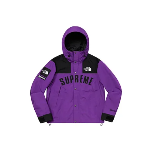 Supreme Водонепроницаемый и Ветрозащитный Ветровка Унисекс Фиолетовый
