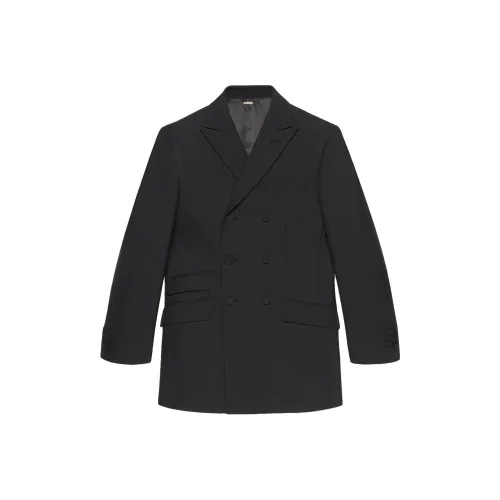 GUCCI Темно-серый Мужской Деловой костюм