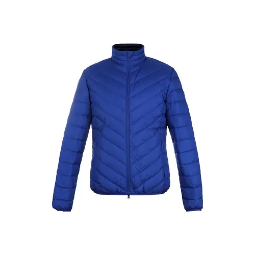 EMPORIO ARMANI EA7 Down Jacket Coat Men's Blue