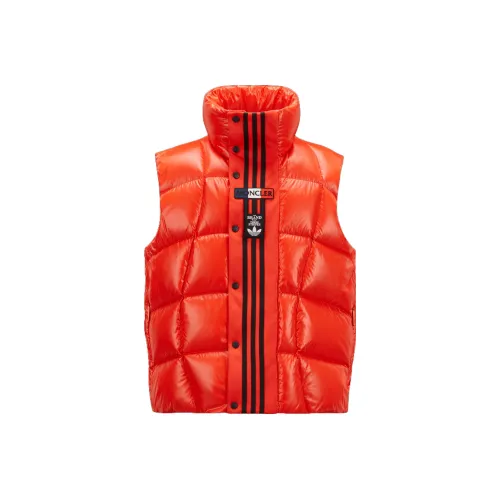 MONCLER GENIUS Moncler x adidas Originals Co Бренд Оранжевый Унисекс Пуховый жилет