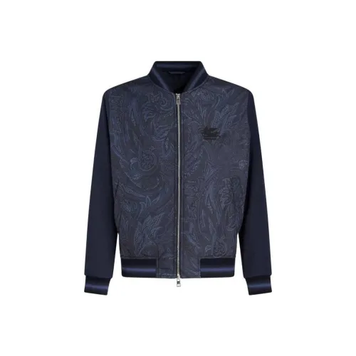 ETRO Мужские Синие Куртки