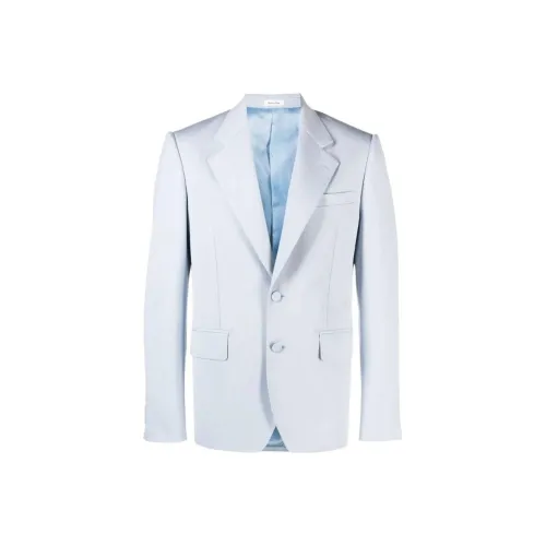 Alexander McQueen Синий Мужской Деловые костюмы