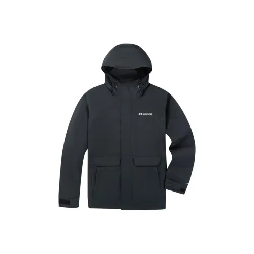 Columbia совместный бренд MADRONA HEIGHTS Водонепроницаемый и Теплый Ветровка Унисекс Графитовый Черный