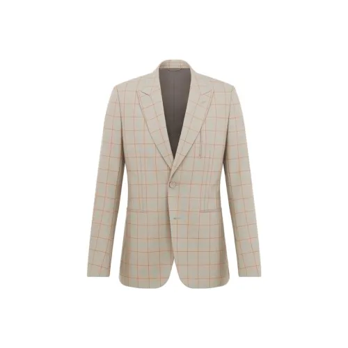 DIOR Бизнес костюм пальто мужской светло-коричневый