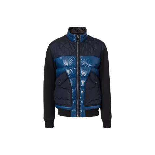 Burberry Пуховик Мужской Утиный Синий