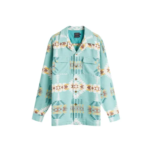 PENDLETON Светло-синие мужские рубашки