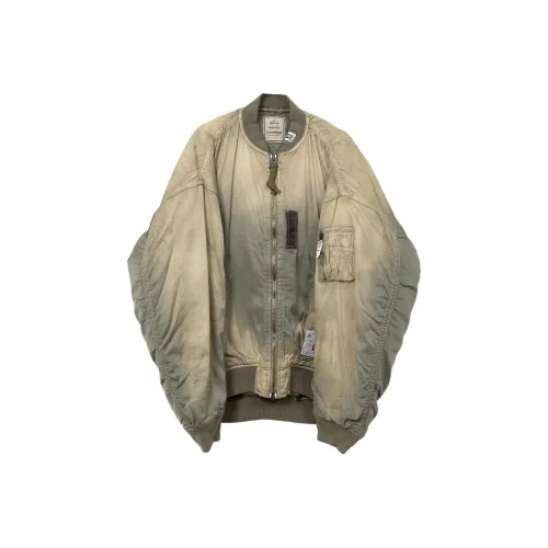 Maison Mihara Yasuhiro Хаки Мужские Куртки