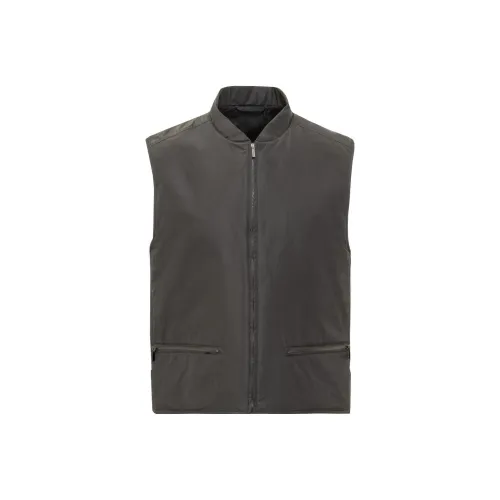 Ferragamo Мужские черные жилеты