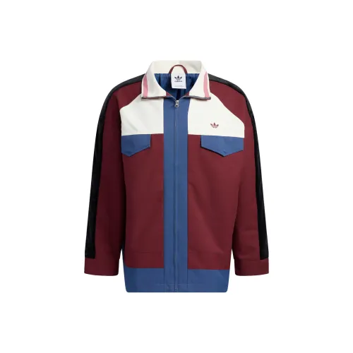 Adidas Originals Куртка Мужская Темно-Красная