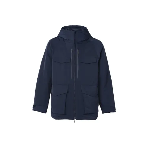 UNIQLO Пуховик Зимний Мужской Темно-синий