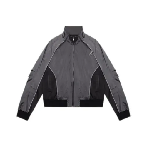 0 CROWORLD Темно-серая унисекс куртка