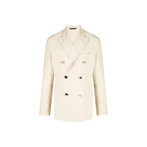 TONELLO Light Beige Men's Business Suits TONELLO Светло-бежевый Мужские Деловые Костюмы