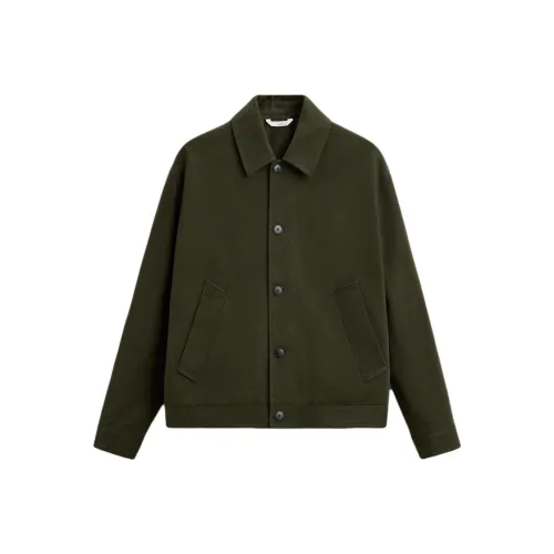 ZARA Khaki Мужские Куртки