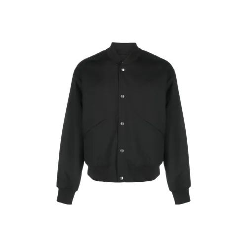 JIL SANDER Мужские черные куртки