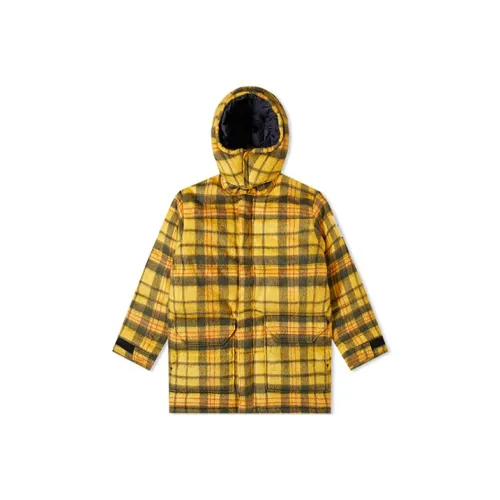 THE NORTH FACE Check Пуховик Мужской Желтый