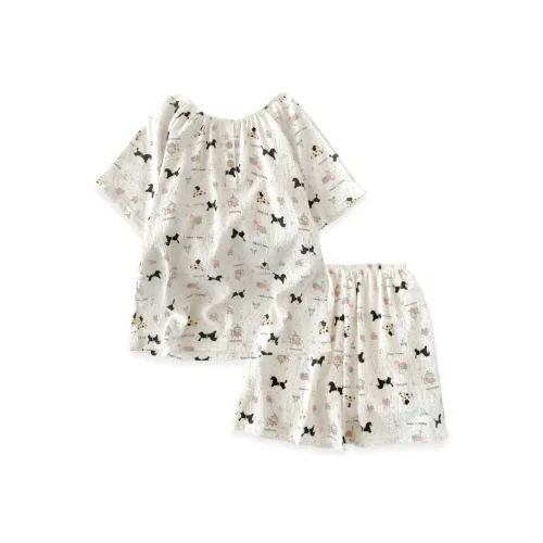 WANANNI Пижамный комплект женский абрикосовый