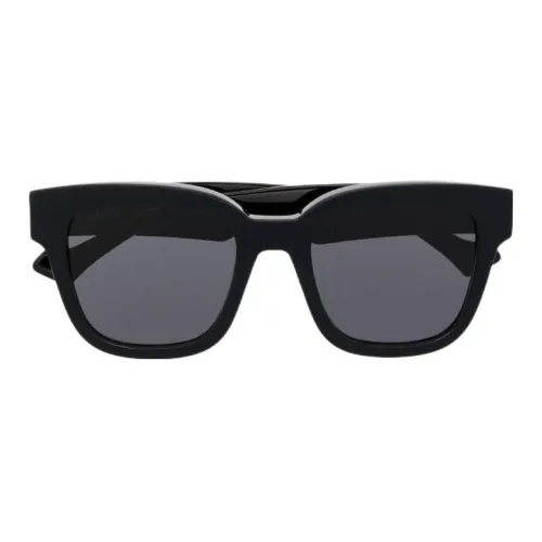 GUCCI Ацетат Квадратные Солнцезащитные Очки Женские Черные