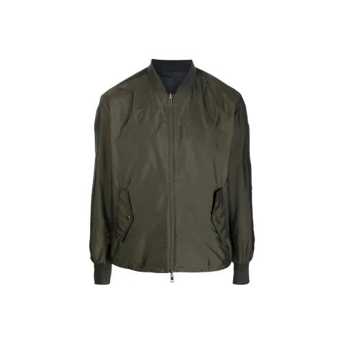 Moncler Куртки и Пальто Мужской Оливково-Зеленый