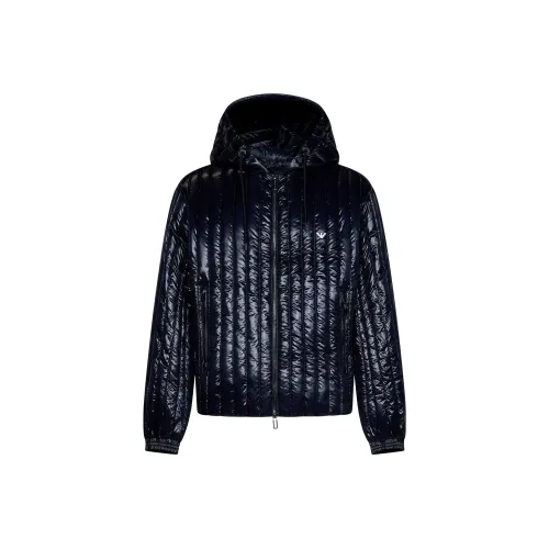 EMPORIO ARMANI FW23 Куртки и пальто Мужской Синий