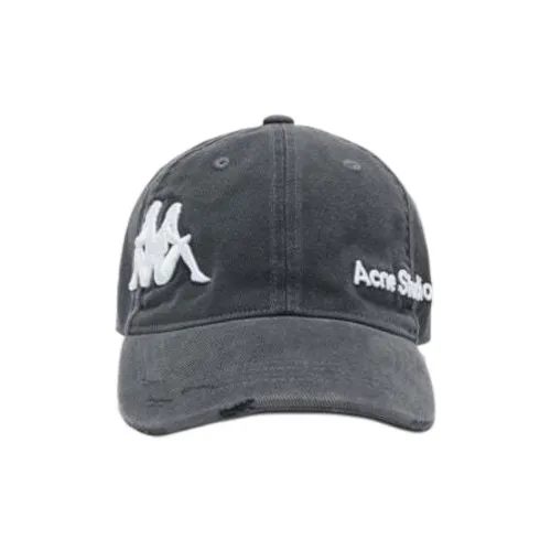 Acne Studios Хлопок Кепки Унисекс Серый