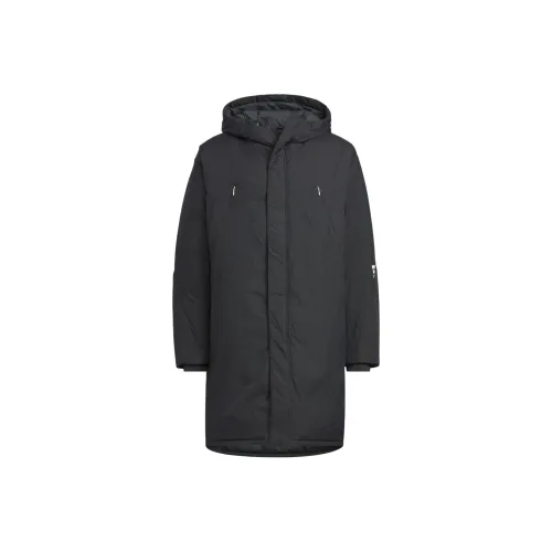 Adidas FW24 FUSTL P DJK LON Пуховик Мужской Угольный Черный