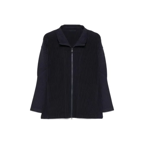 Homme Plissé Issey Miyake Трикотаж Мужской Морской Синий