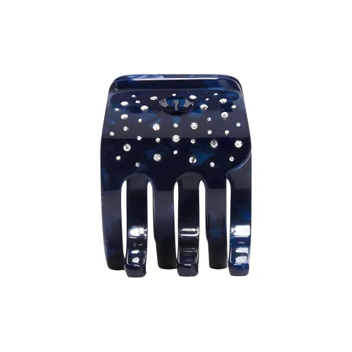 lululemon Полиметилметакрилат Стразы Заколки для волос Женские Темно-синий