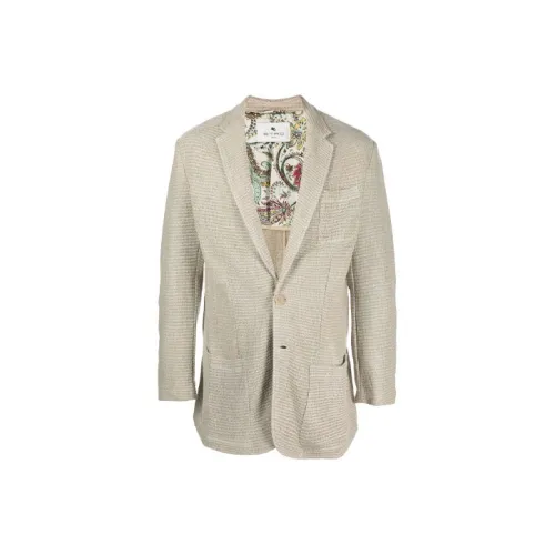 ETRO Светлый Умбра Мужские Деловые Костюмы