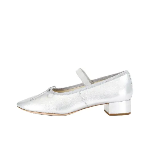 Loeffler Randall Туфли Мэри Джейн Серебряные Женские