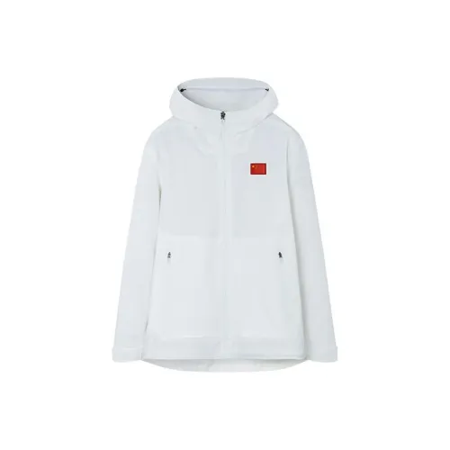 ANTA Водонепроницаемый Ветрозащитный And Дышащий Ветровка Мужской Чисто белый