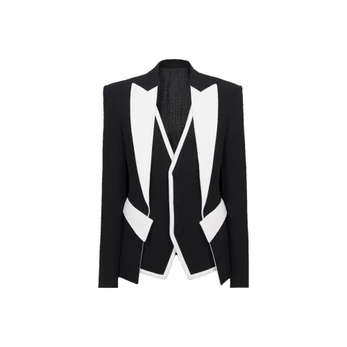 BALMAIN Черные Мужские Деловые Костюмы