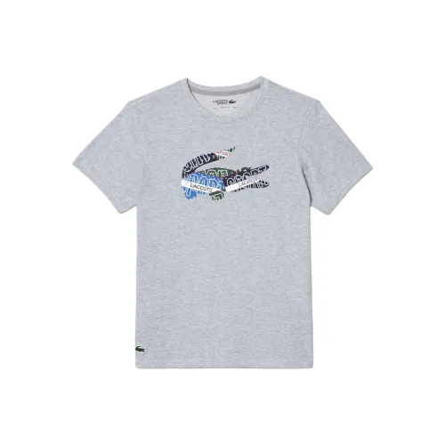LACOSTE Collaboration Серые Мужские T-Рубашки