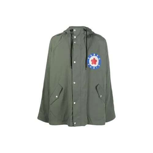 KENZO Army Green Мужские Куртки