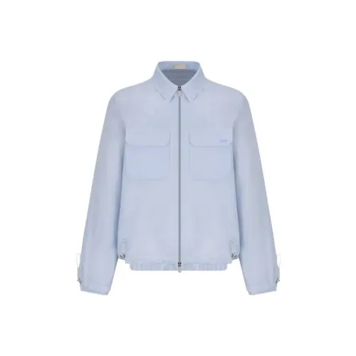 DIOR FW23 Куртки и Пальто Мужской Синий