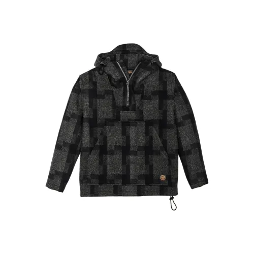 Filson Куртки и Пальто Мужской Угольный Черный Квадратная Клетка