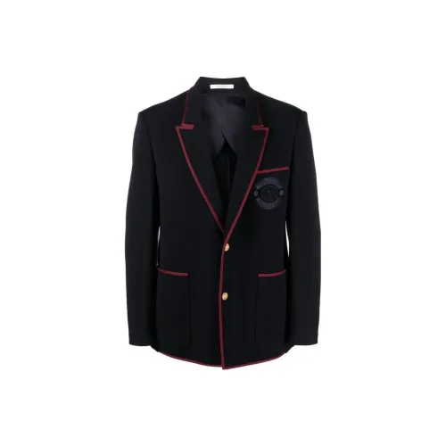 Valentino SS23 Бизнес-костюм Пальто Мужской Черный
